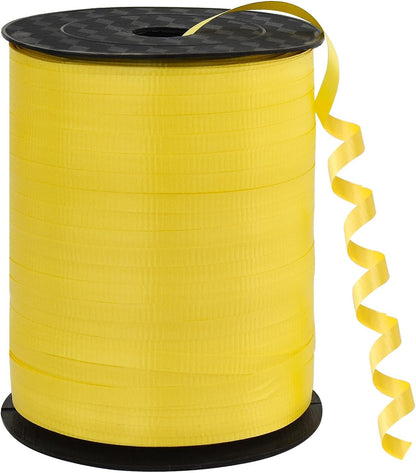 BEISHIDA 500 Yards Red Ribbon Crimped Curling, Balloon String Shiny Metallic Roll for Gift Wrapping Ribbon for Birthday Valentines Day Wedding Mother's Day Party Decorations