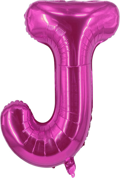 Lovoir 40 Inch Large Hot Pink Letter A Balloons Big Size Jumbo Mylar Foil Helium Balloon for Birthday Party Celebration Decorations Alphabet Hot Pink A