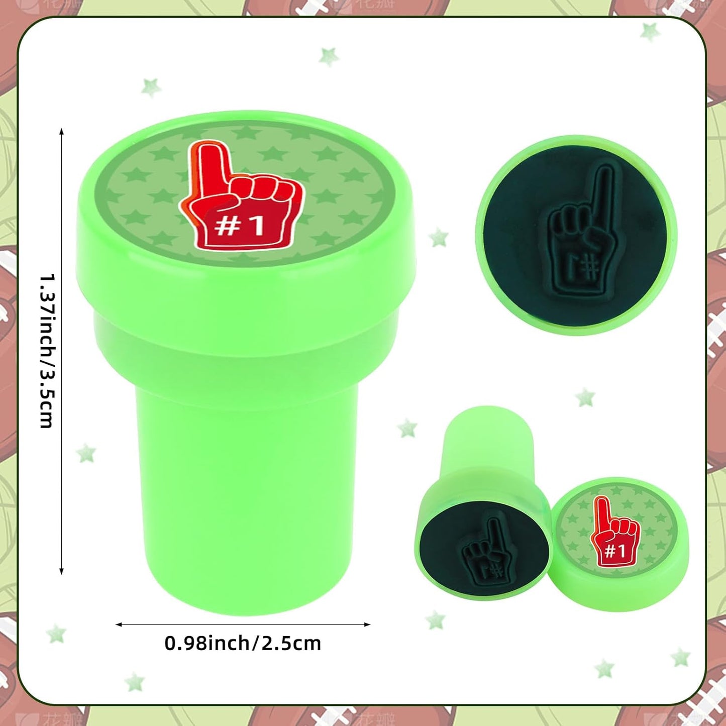 24 PCS Camp Party Favors Camping Adventure Mini Stamps Colorful Self Inking Stamps Camping Themed Party Favors for Boys Girls Student School Classroom Rewards Carnival Prizes Supplies