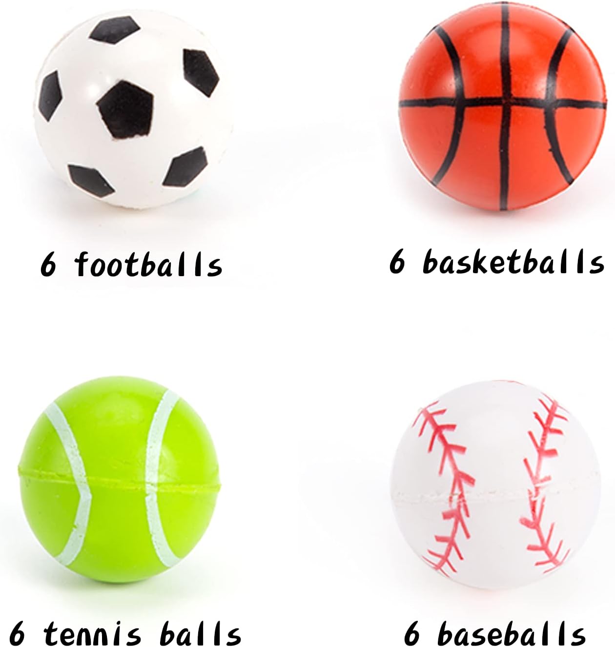 Pllieay 20PCS Space Bouncy Balls Bulk, Birthday Party Favors for Kids 32mm Space Theme Bouncy Balls for Kids Party Favors, Gift Bag Fillers, Easter Pinata Stuffers, Classroom Prizes and Pet Toys