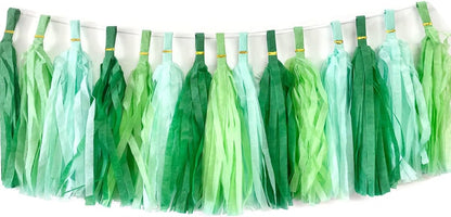 30pcs Paper Tassels Garland Banner Tissue Paper Tassel DIY Hanging Paper Decorations Party Tassel Garland Decor Baby Shower Nursery Wedding Festival Baby Shower Decoration(30, White)