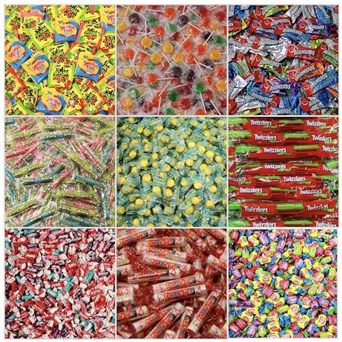 Bulk Candy Variety Pack - 2 lb Candy - CandyBulk Individually Wrapped Candies - Candies - Pinata Filler Stuffers - PinataCandy Stuffers - CandyParty Favors - Father's Day