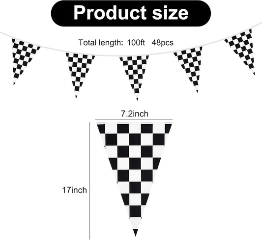 BEISHIDA 200ft 120pcs Colorful Pennant Banner Flags,Reusable Multicolor Bunting String Triangle Flags,Kids Birthday, Garland for Grand Opening,New Year Celebration Supplies,Indoor and Outdoor Events