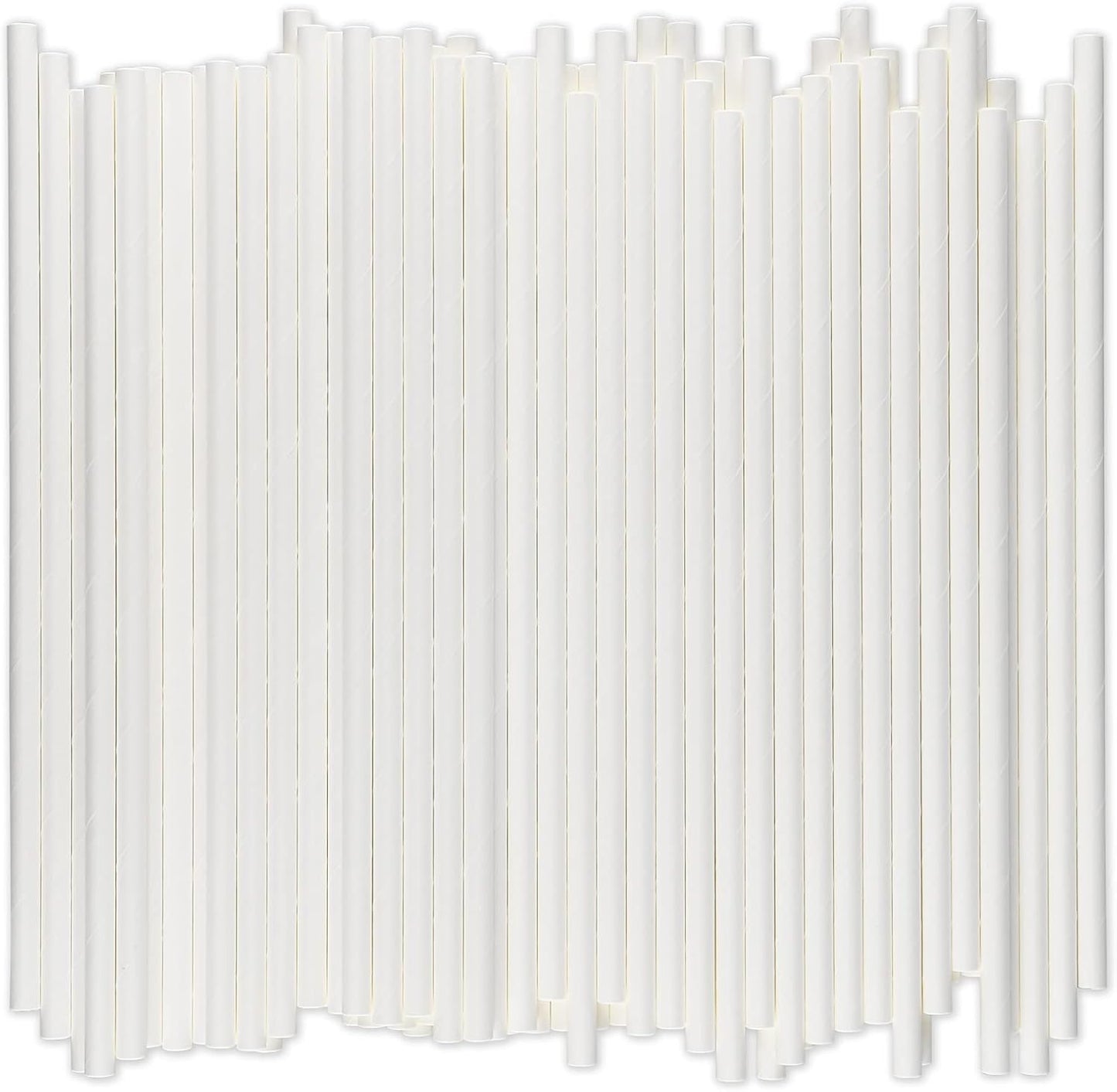 Black Paper Straws 1000 Count - 7.75" x 0.24", 100% Biodegradable & Compostable, Disposable Drinking Straws Bulk - Cocktail, Bars, Restaurants