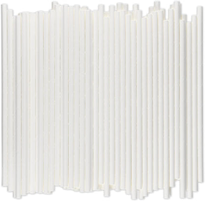 Black Paper Straws 1000 Count - 7.75" x 0.24", 100% Biodegradable & Compostable, Disposable Drinking Straws Bulk - Cocktail, Bars, Restaurants
