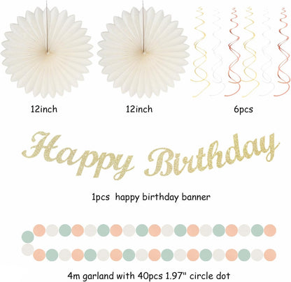 2026 Blue Class-Congratulations Prom Graduation Party-Decorations - 22pcs High School College Grad Supplies Decor,Royal Navy White Silver Tissue Pom Poms Streamers, Paper Flowers Lanterns Hugmoon
