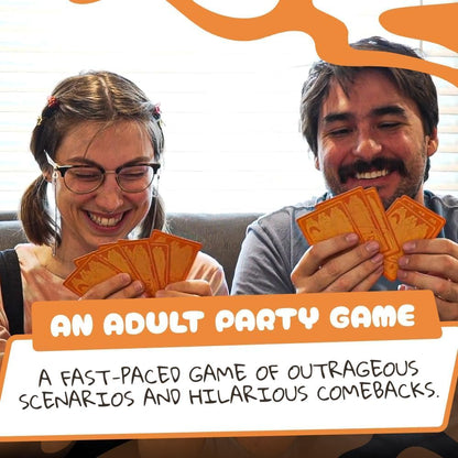 Go F Yourself! – The Grown Up Go Fish Card Game You've Always Wanted | Hilarious Party Game for Grown Ups, 2+ Players | 52 Cards, 13 Unique Pairs Edition