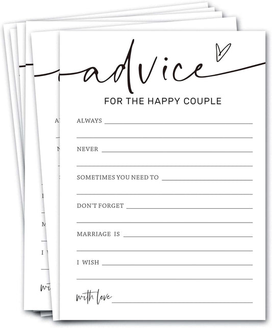 Bridal Shower Bingo, What Will The Bride to Be Receive, 25Pcs Bridal Bingo Game Cards, Engagement Party Games for Guests, Minimalist White Wedding Party Supplies - A18