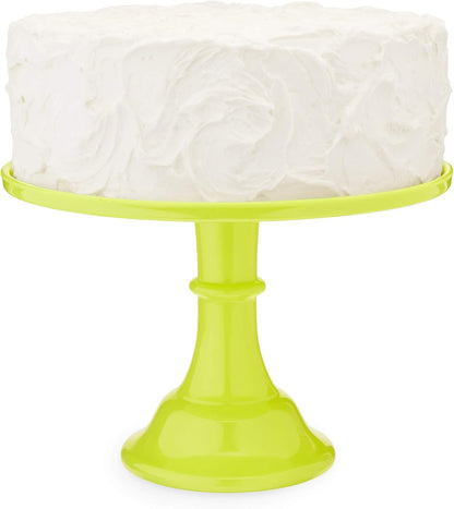 Twine Melamine Cake Stand, Cupcake Display Home Decor Food and Dessert Serving Accessory, 11.5 x 8 Inches, White, Set of 1