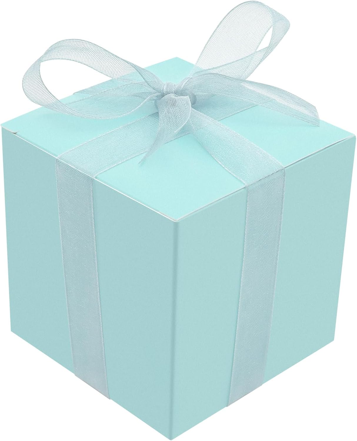 Oletx 24 Pcs Colorful Paper Gift Boxes, Small Candy Boxes Bulk, 3x3x3 inch Gift Box with Lids, Goodie Treat Boxes for Party Favors, Birthday Gifts, Wedding Gifts