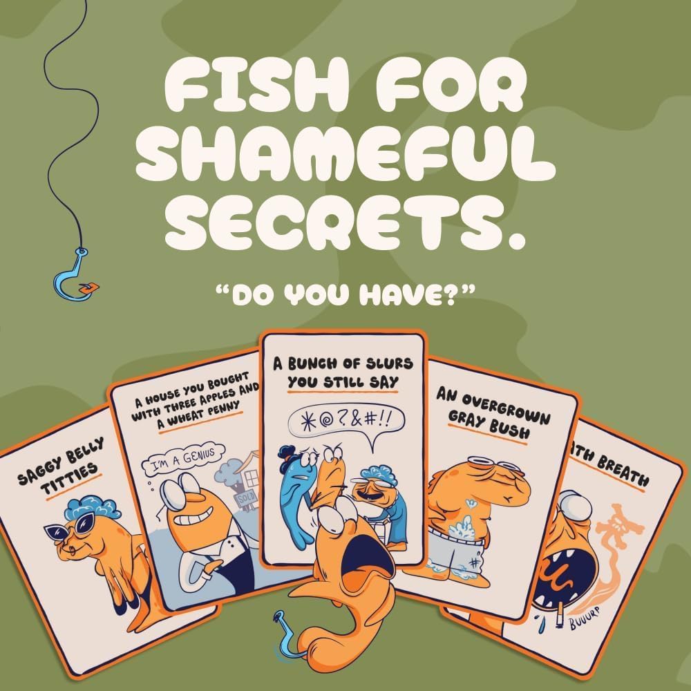 Go F Yourself! – The Grown Up Go Fish Card Game You've Always Wanted | Hilarious Party Game for Grown Ups, 2+ Players | 52 Cards, 13 Unique Pairs Edition