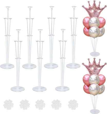 10 Sets of Balloon Stands for Table Balloon Stand Allowing Balloons To Float Without Helium Tank Balloon Holder Decorations for Birthday Party Wedding Festival Christmas