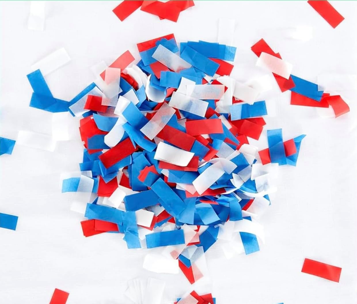 Ultimate Confetti, Multicolor Biodegradable Confetti - Rectangular Fluttering Tissue Paper Confetti for Cannon and Launcher use - Best for Holidays, Birthday, Wedding, and Parties - 1 lb, 16 oz