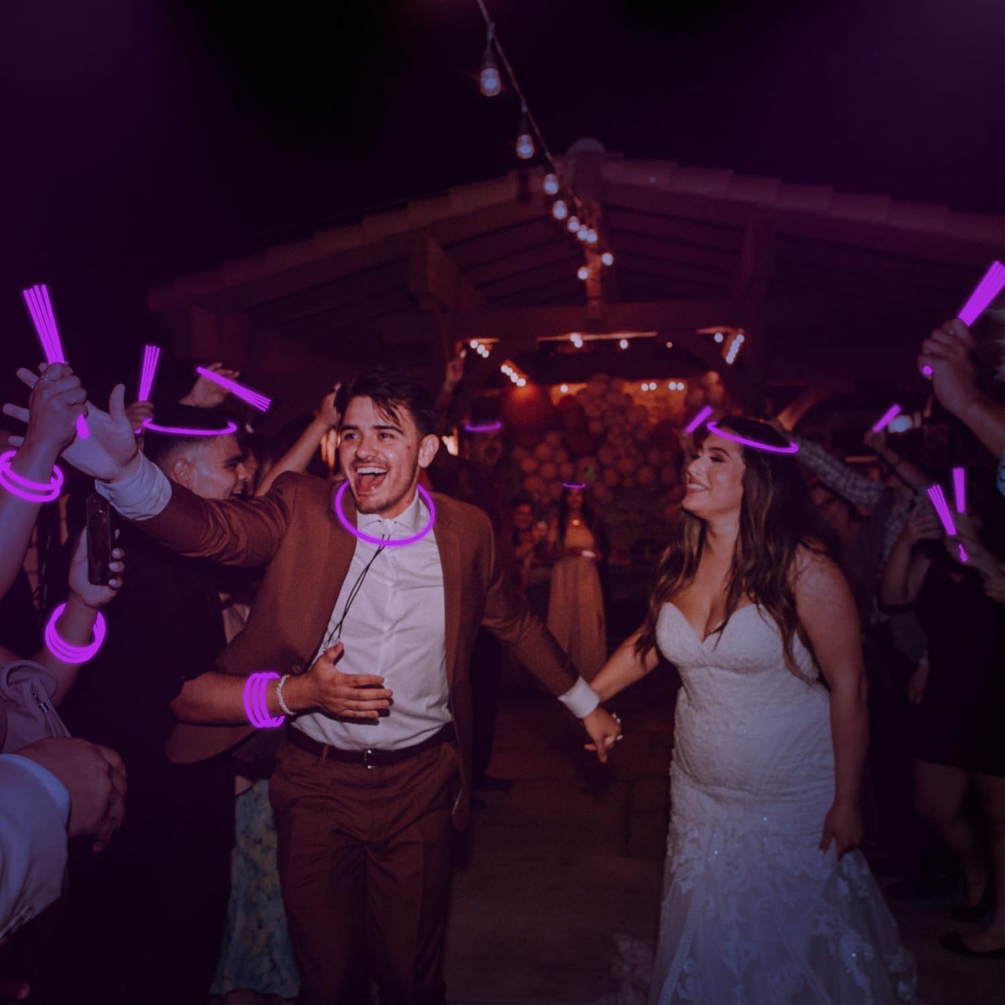 300 PCS Glow Sticks Bulk Glow Bracelet and Necklaces with 150PCS Connectors 8" Glowsticks Light Up Neon Party Favors for July 4th Halloween Wedding Birthday Hawii Carnival(RedBlueWhite)