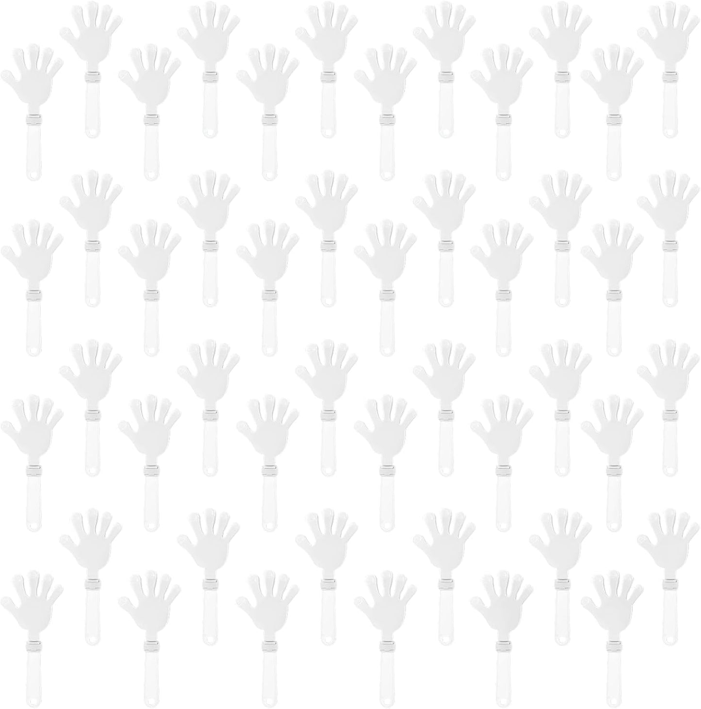 48 Pieces Royal Blue Hand Clappers 7.5 Inch Clappers Noisemakers Noise Makers Party Favors Plastic Clapper Sporting Events Cheers Ball Dance Basketball Football Noisemakers （Royal Blue）