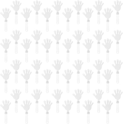 48 Pieces Royal Blue Hand Clappers 7.5 Inch Clappers Noisemakers Noise Makers Party Favors Plastic Clapper Sporting Events Cheers Ball Dance Basketball Football Noisemakers （Royal Blue）