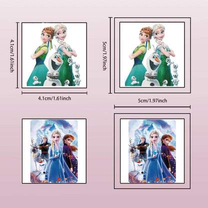40pcs Frozen Temporary Tattoos - Cartoon Frozen Theme Birthday Party Favors Gifts, Home Activity & Class Prizes, Carnival & Christmas Rewards