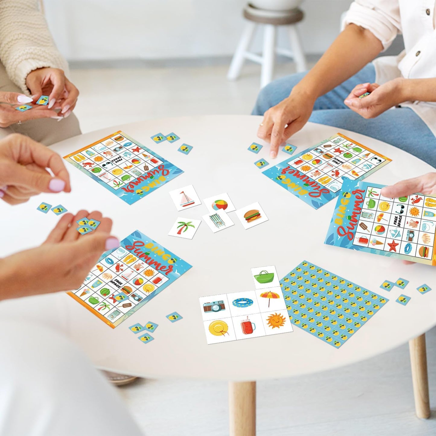 Bible Bingo Game - 24 Player Christian Church Bingo Cards for Women, Men & Family Parties - JK0103