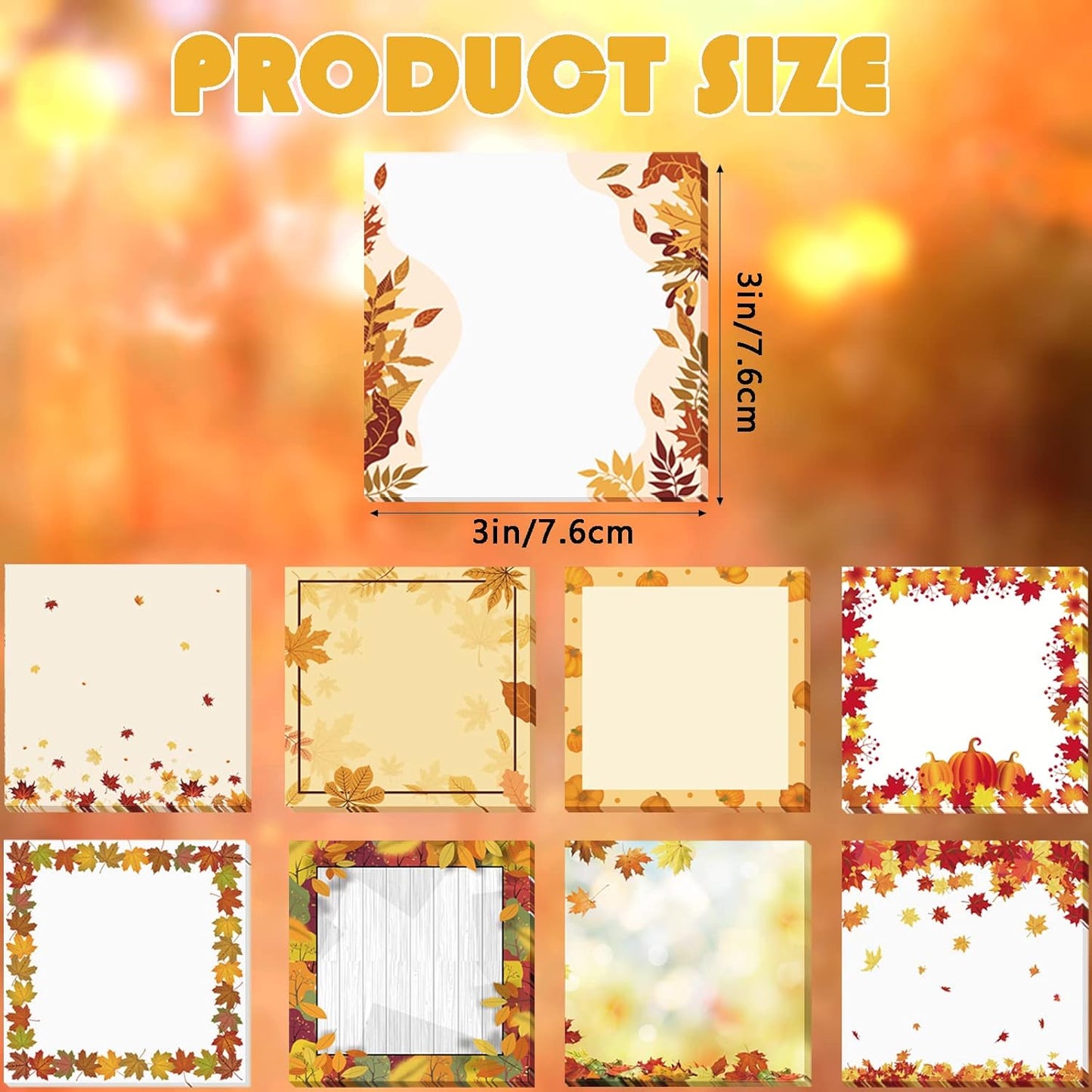 12 Pcs Ice Cream Sticky Notes Summer Popsicle Sticky Notepad Colorful Self-Adhesive Post Notes Cute Mini Memo Pad Removable Note for Office School Classroom Student Ice Cream Party Favors