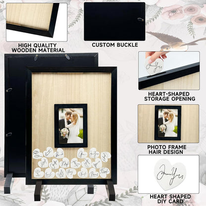 Wedding Guest Book Alternative,For Wedding Guest Bookwedding,Wedding Guest Bookwedding,wooden for wedding guest book,uest Book Alternative,Registry Wedding Registry, Funeral, Memories, Black