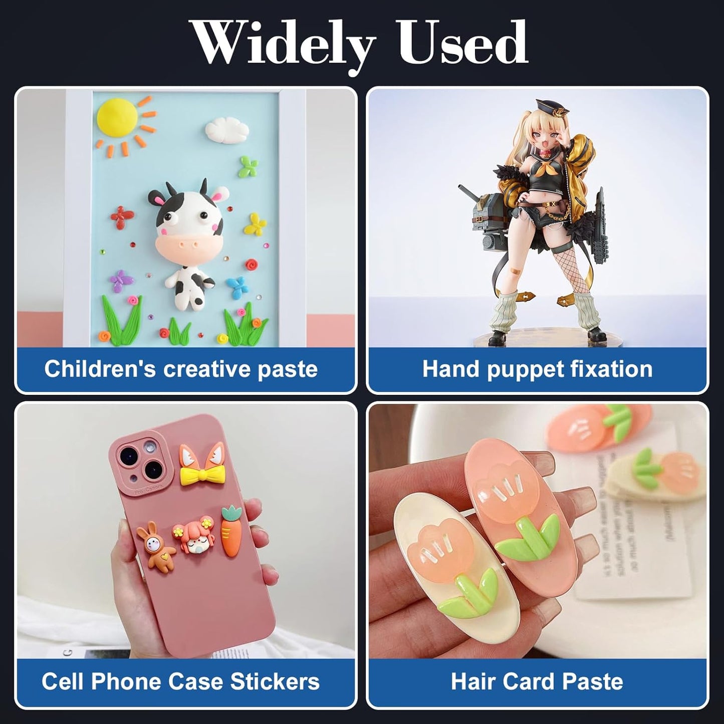 300pcs Transparent Adhesive Dots Double- Sided Sticky Tack - Strong and Traceless Adhesive Stick Dots for Poster, Photos, Office & Home，Festival Party Decorations, etc
