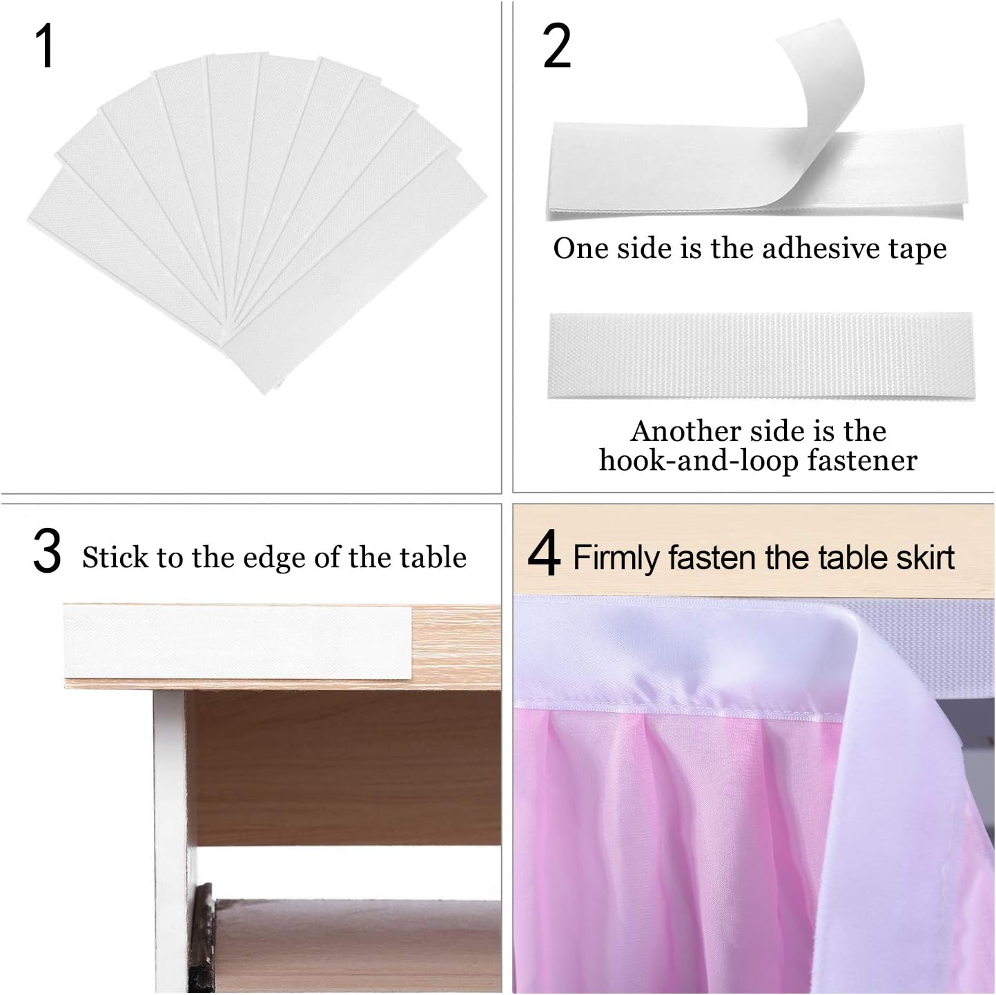 6ft Rainbow Tutu Table Skirt for Rectangle Round Tables Chiffon Table Cloth for Birthday Party Decorations Baby Shower Parties Ruffle Table Skirting