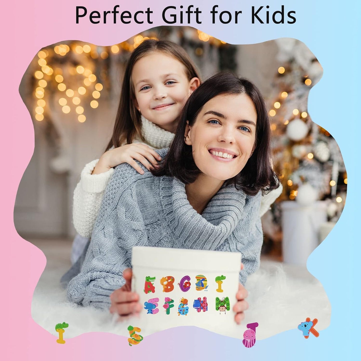 24 Sheets(500+) 3D Puffy Stickers for Toddlers Kids, Bulk Preschool Sticker Sheets for Reward, Craft, Scrapbooking Including Animal, Fruits, Dinosaurs, Fish and More
