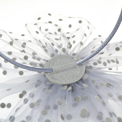 DRESHOW Fascinators Hat Flower Mesh Ribbons Feathers on a Headband and a Clip Tea Party Headwear for Girls and Women - Colors A