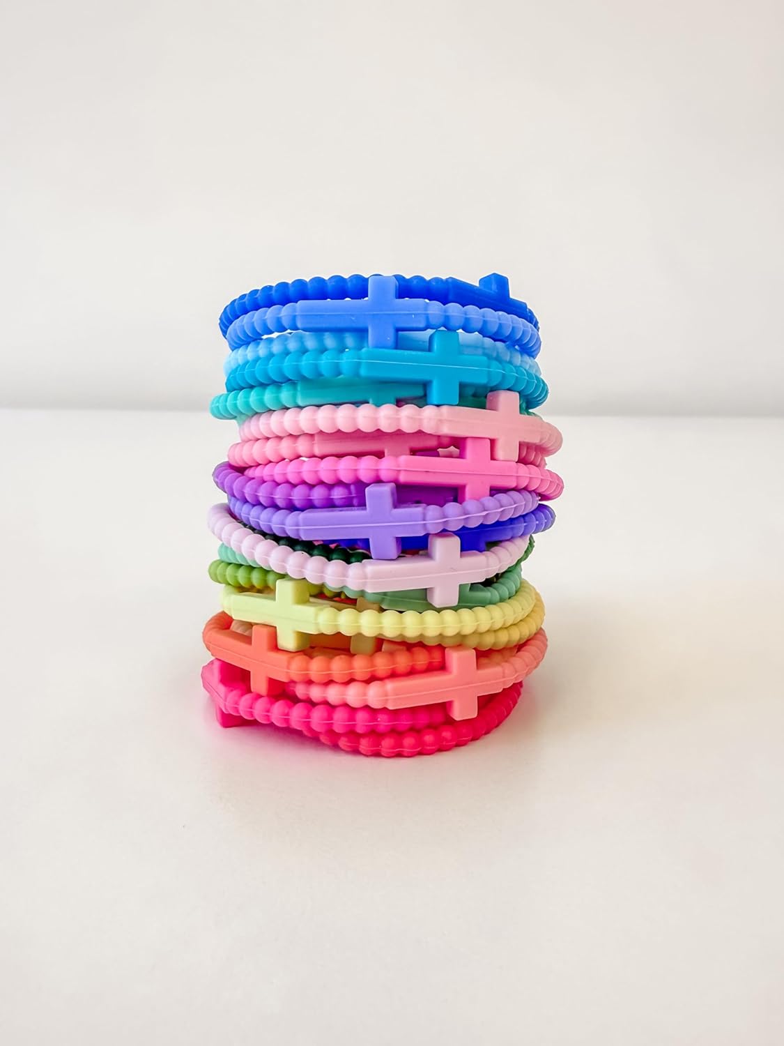 Ryan & Rose Jesus Bracelets - Cross Silicone Bracelet