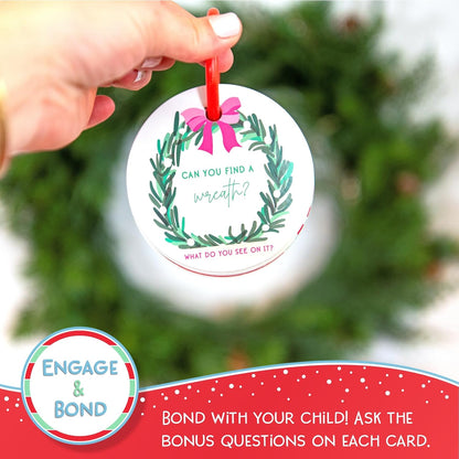 Blu Jay Children's Scavenger Hunt | Toddler Activities | Games for 2, 3 Year Old's & Up | Kids Educational Scavenger Hunt Cards (Christmas Edition)
