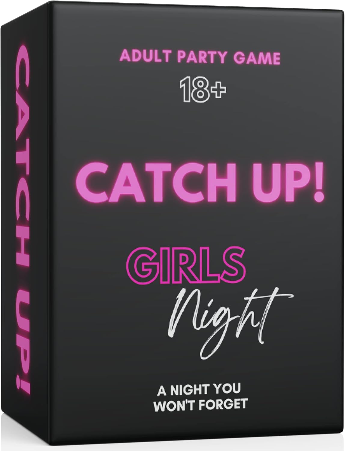 BETTER US Catch UP! Spicy Girls Night Card Game – Birthday & Bachelorette Gift | 18+ Conversation Starters for Women | Adult Games & Bachelorette Party
