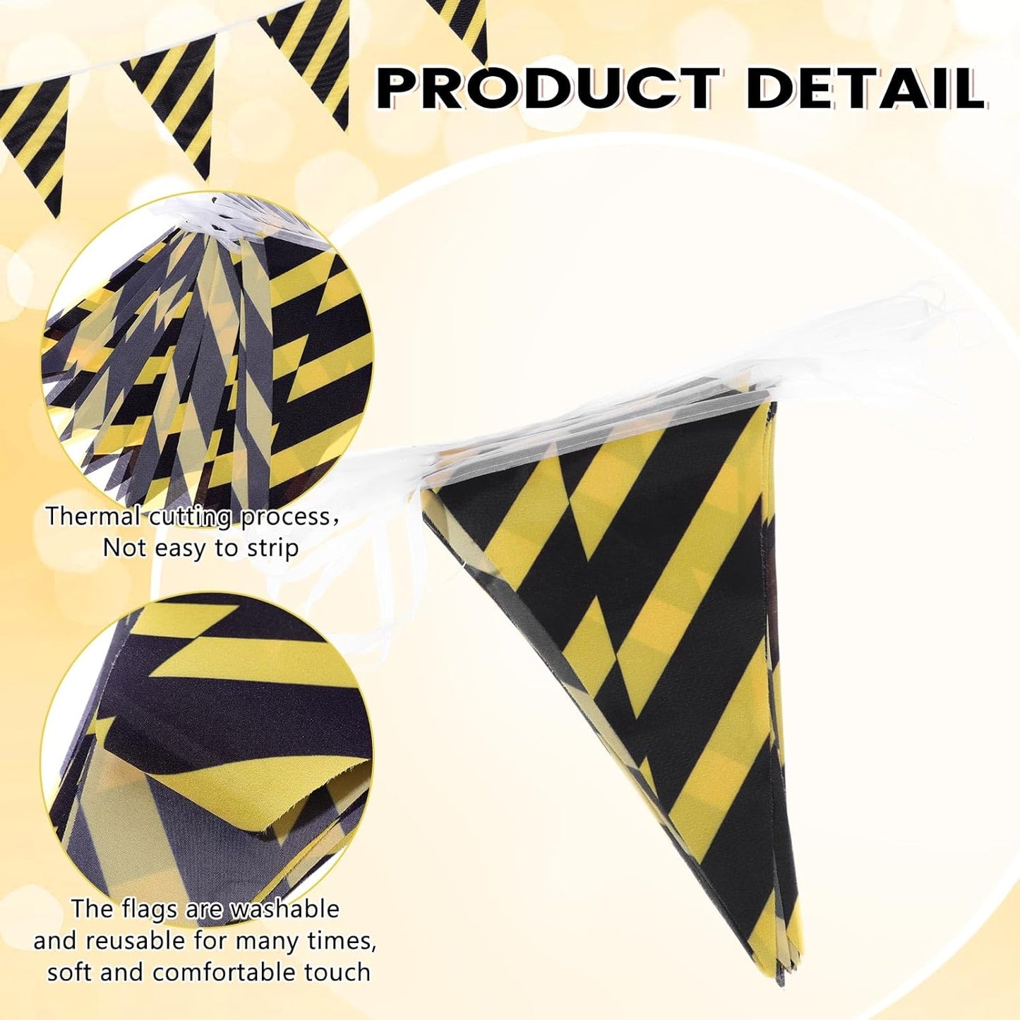 Hahafelt 100 Feet Pennant Banners Flags 75 Solid String Triangle Flags for Grand Opening, Carnival Theme Birthday Party Decoration Outdoor Events Classroom Decoration(Pink)
