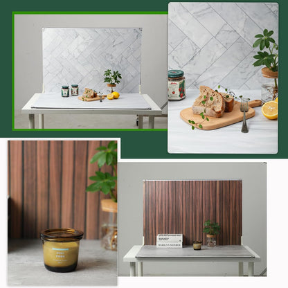 Photo Backdrop Board, 10Pcs 20Patterns Product Photography Backdrops for Food, Background Table Top Small Shooting Kit (XL Size 23x35in), MDAOCRY