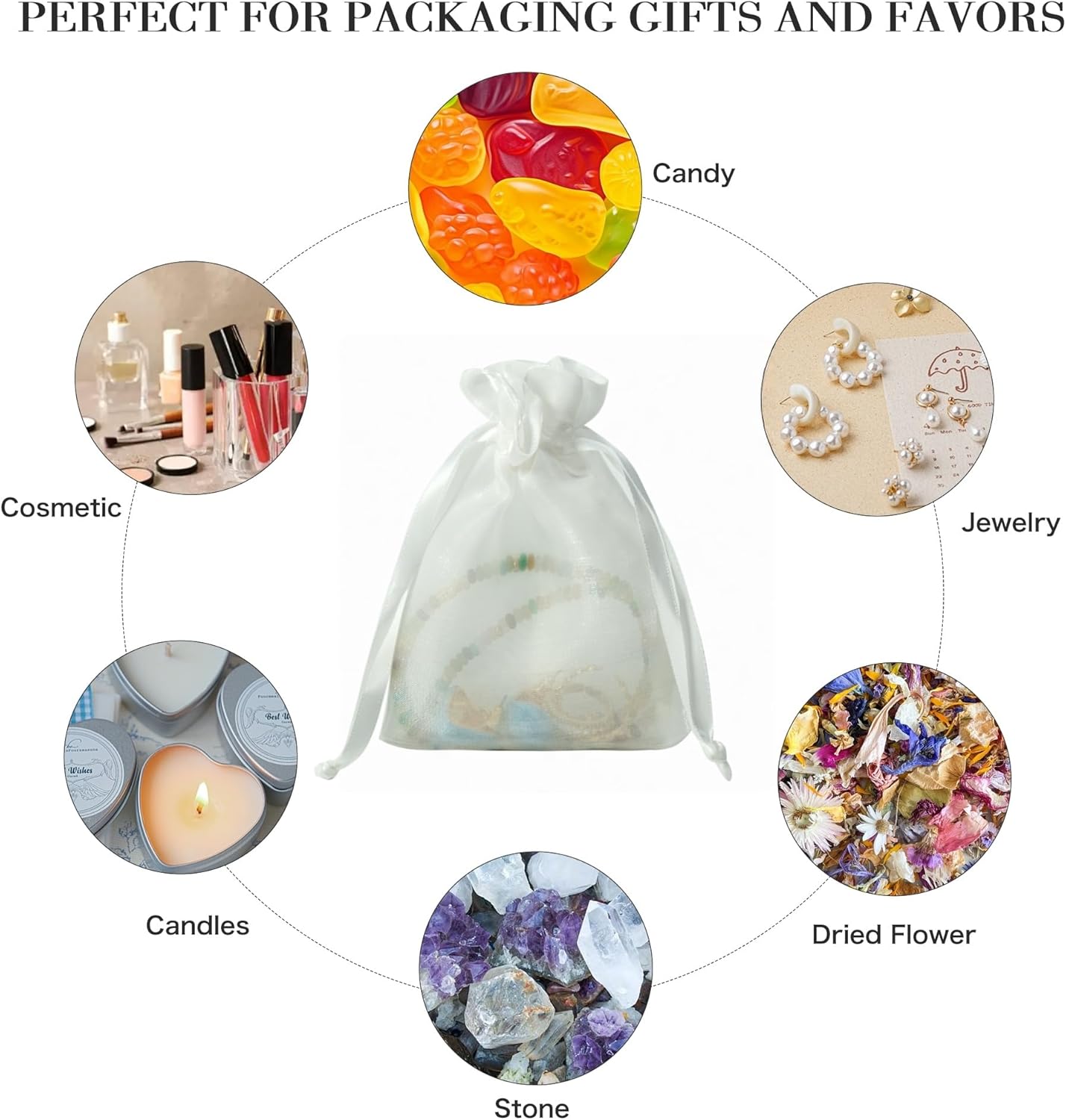 QIANF 20 Pcs Peacock Blue Small Organza Bags 3X4 inch for Wedding Favors with Drawstring, Mini Mesh Gift Bags Jewelry Pouch for Candy Bridal Shower Party Favor Baby Shower Christmas