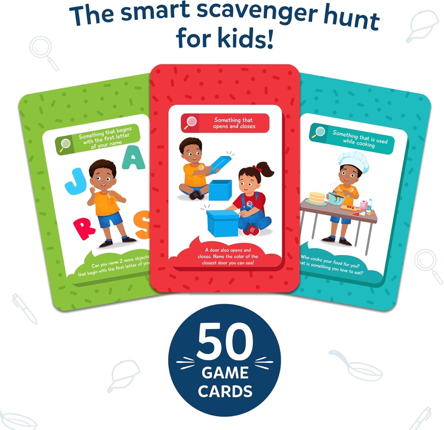 Skillmatics Outdoor Scavenger Hunt Card Game - Found It, Learning Toys, Educational Game Collections, Gifts for Kids, Boys, Girls and Families, for Ages 4, 5, 6, 7, Perfect for Home, School, Playdates