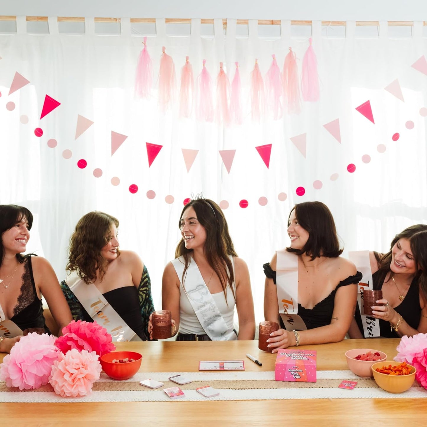 The Ultimate Bachelorette Party Game [Card Games with 150 Prompt Cards | Scavenger Hunt | Party Card Game for Girls Night Out, Bachelorette Party, & Bridal Shower | Great Gift for Bride | Ages 17 Up]