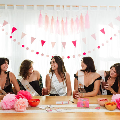 The Ultimate Bachelorette Party Game [Card Games with 150 Prompt Cards | Scavenger Hunt | Party Card Game for Girls Night Out, Bachelorette Party, & Bridal Shower | Great Gift for Bride | Ages 17 Up]