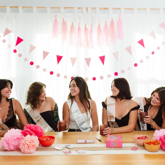 The Ultimate Bachelorette Party Game [Card Games with 150 Prompt Cards | Scavenger Hunt | Party Card Game for Girls Night Out, Bachelorette Party, & Bridal Shower | Great Gift for Bride | Ages 17 Up]
