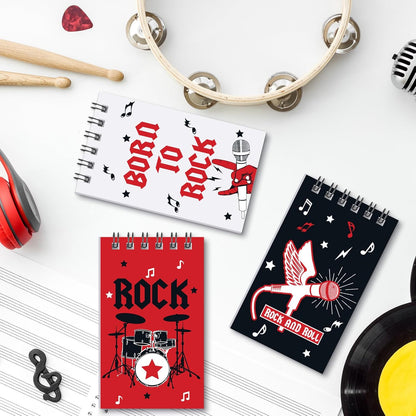 Eaasty 24 Packs Mini Cartoon Animation Party Favors Notebooks Red Cartoon Game Party Notepads Set Anime Themed Spiral Pocket Notepads for Boys Girls Classroom Birthday Office Party Favors