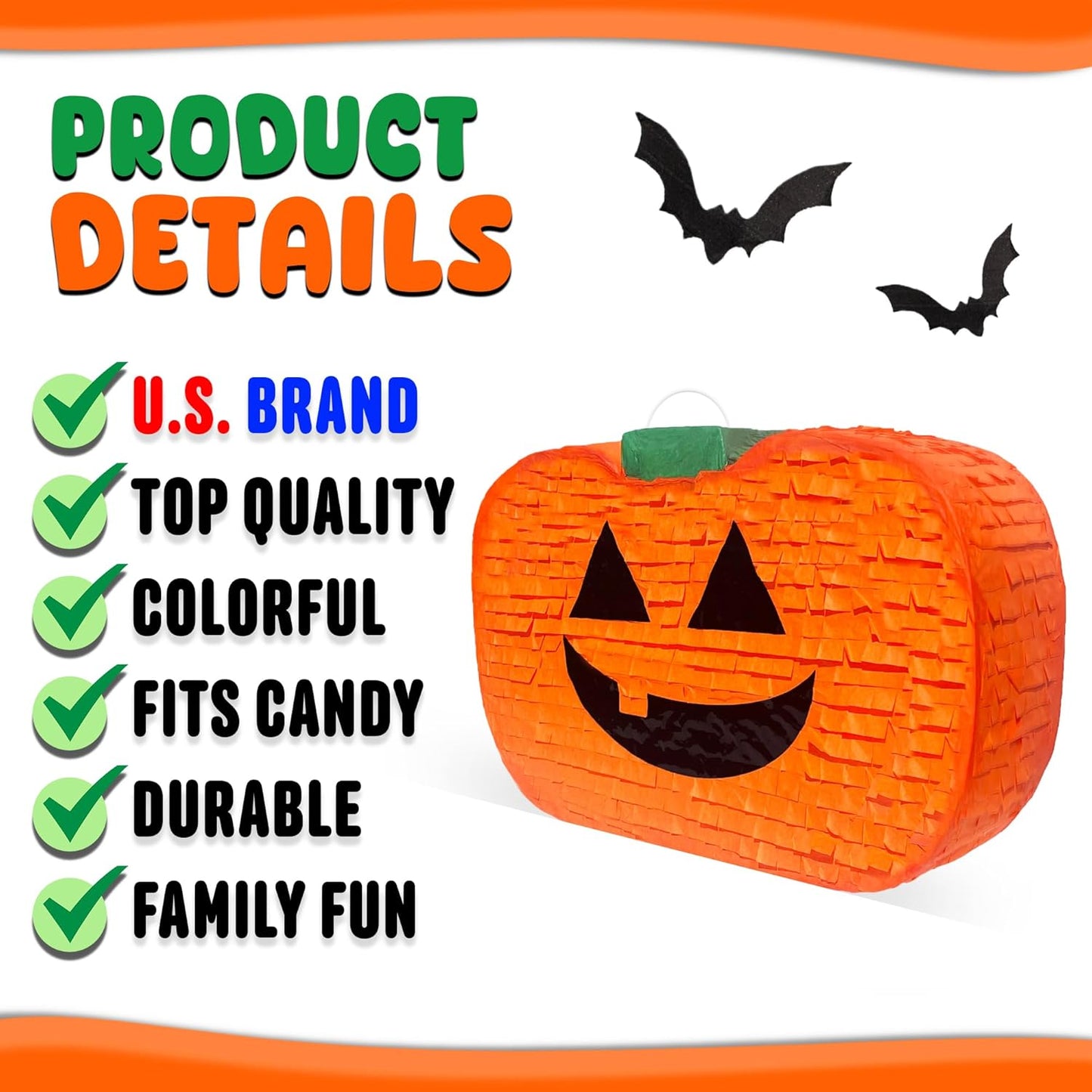 Jergrim Blue Monster Truck Piñata, Small 4 Piece Set, perfect for Kids Birthday Parties, Race Car Party Supplies fits piñata candy and party favors (17”X11”) Durable!