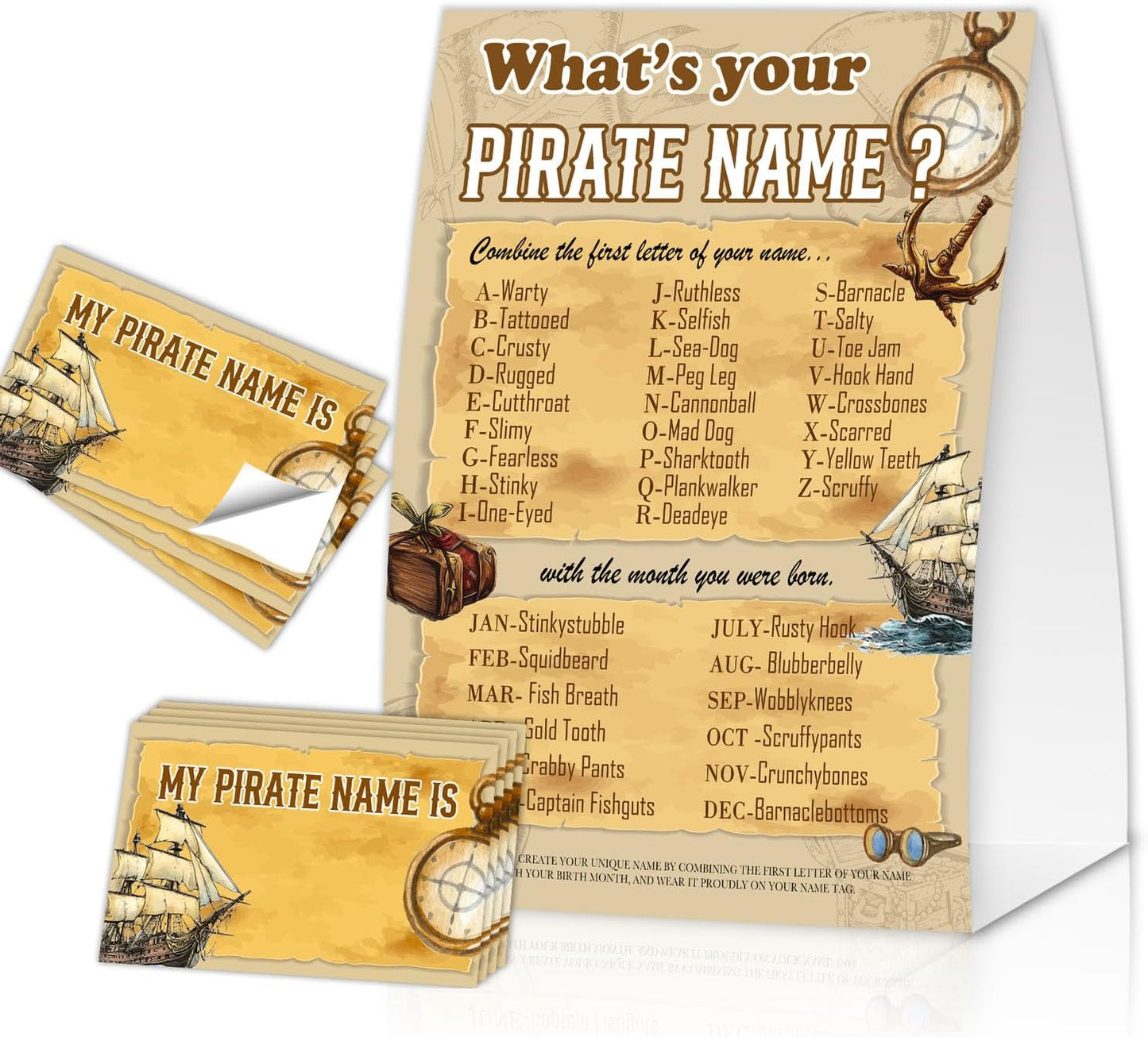 Gamer Birthday Party Decorations, Funny Video Game Party Night Favors Set,What's Your Gamer Name Perfect for Birthday Party Baby Shower Activities(31pcs)