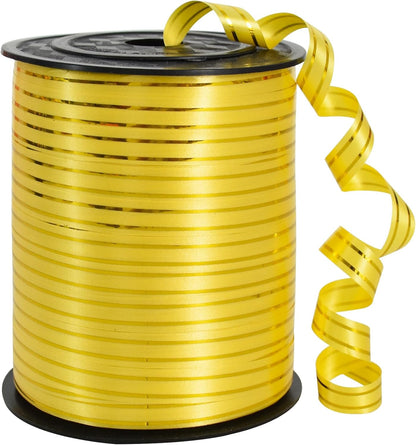 TONIFUL 500 Yards Curling Ribbon-Balloon Ribbon-Balloon String for Art&Craft Decor,Gift Wrapping,Ribbons and Bows for Christmas New Year Birthday Gifts (Silver)