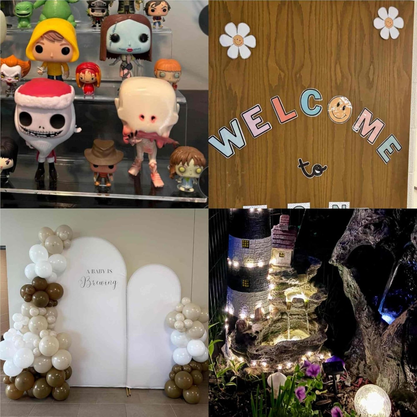 Clear Glue Dots Removable Sticky Tack, Waterproof Poster Putty Double Sided Dots for Party Decoration Picture (100, 0.39'' * 0.79'' Rectangle)