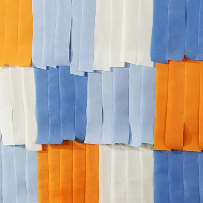 Navy-Blue White- Silver Crepe Paper Streamers - 9 Rolls Royal Blue Graduation 2025 Men Boy Birthday Party Decorations Streamer Wedding Bridal Shower Paper Garland Fathers Day Decor Panduola
