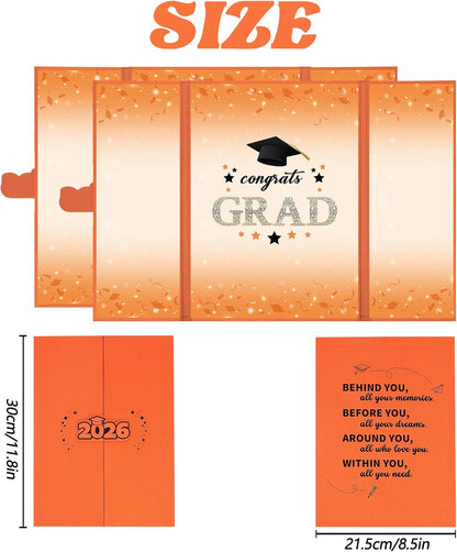 Vlipoeasn 2026 Graduation Guest Book Alternative, Black Gold Class of 2026 Graduation Party Decorations, Graduation Signature Book for 2026 College High School, Unique Graduation Gifts for Friends