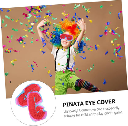 2pcs Funny Eye Patch Props Bulk Lash Sleep Mask Party Game Blindfold for Boys and Girls