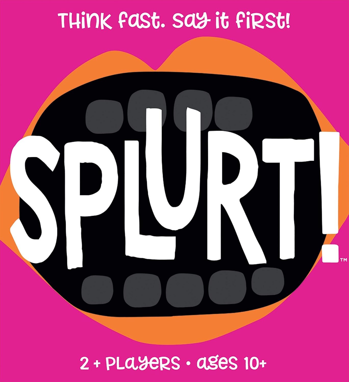 Gamewright - Party to Go - Splurt - Think Fast, Say It First - Ages 10+, 2-8 Players