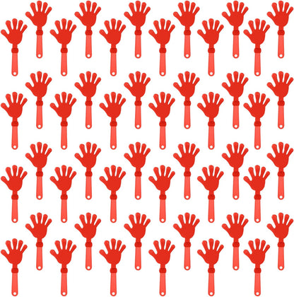 48 Pieces Royal Blue Hand Clappers 7.5 Inch Clappers Noisemakers Noise Makers Party Favors Plastic Clapper Sporting Events Cheers Ball Dance Basketball Football Noisemakers （Royal Blue）