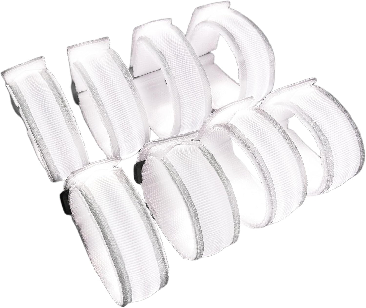 KIRALUMI 8 PCS LED Glow Bracelets, Light Up Bracelets for Kids Adults - Christmas Glow in The Dark Party Bracelets Favors Supplies for Concerts, Festivals, Game Prizes, Sports, Rave Accessories.