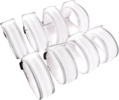KIRALUMI 8 PCS LED Glow Bracelets, Light Up Bracelets for Kids Adults - Christmas Glow in The Dark Party Bracelets Favors Supplies for Concerts, Festivals, Game Prizes, Sports, Rave Accessories.
